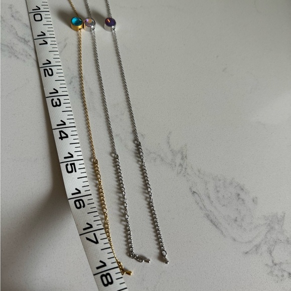 Swarovski Ice Teal blue necklace - Picture 5 of 5